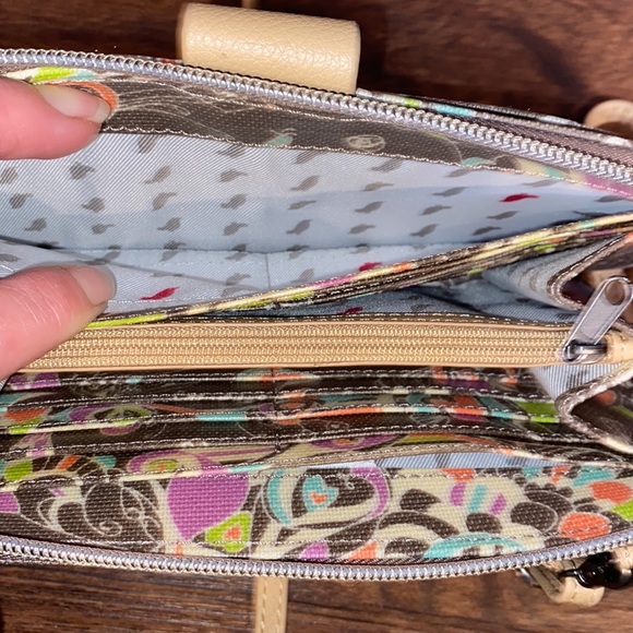 Sakroots | Slate Songbird Artist Circle Crossbody Clutch Purse-NWOT - Picture 16 of 16